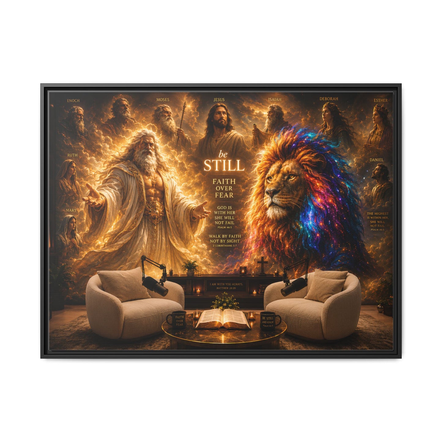Be Still Wall Art