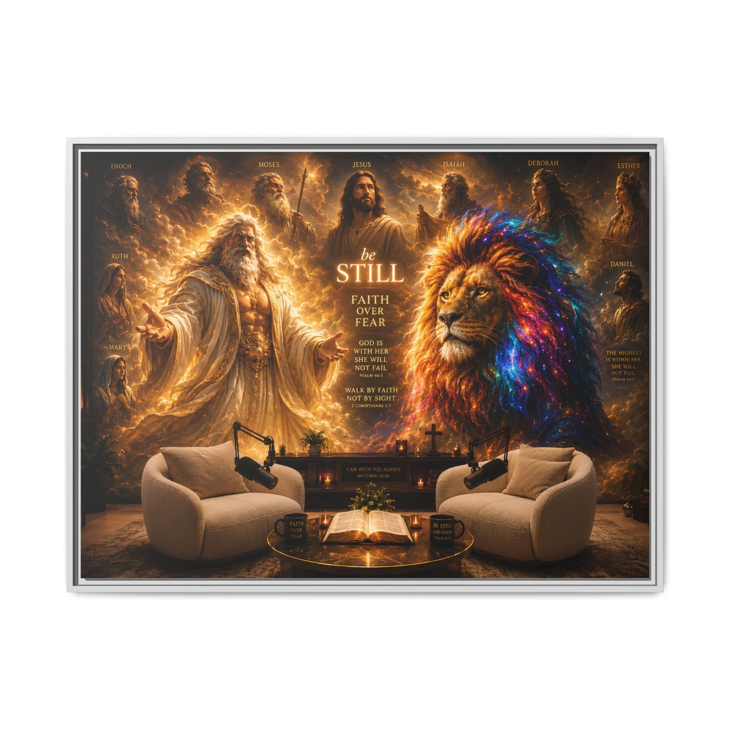 Be Still Wall Art