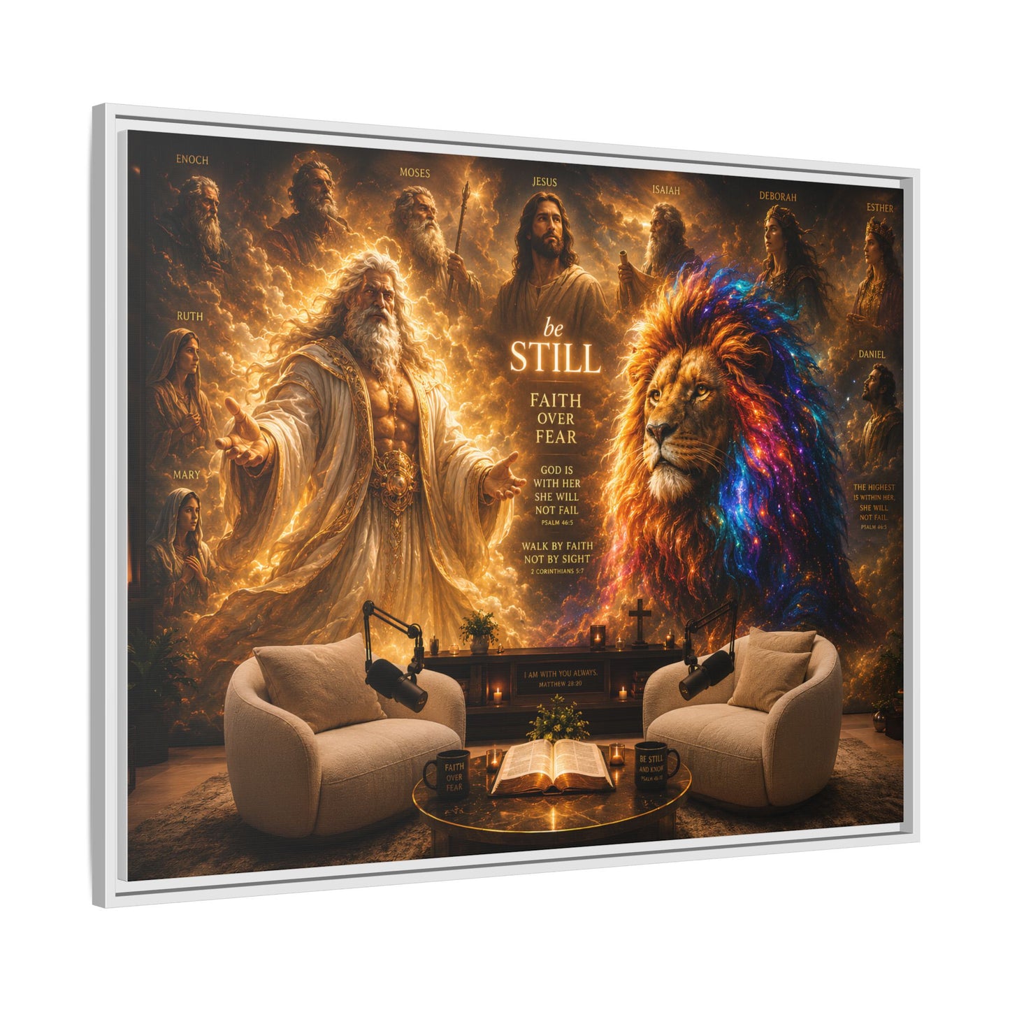 Be Still Wall Art